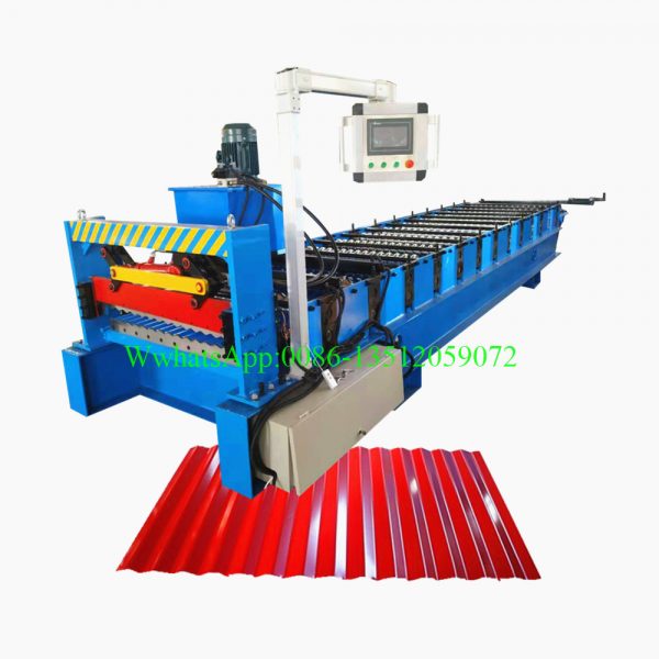 Metal roofing machine