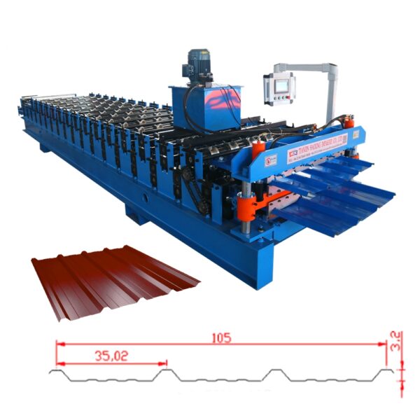 Conformadora para Calamina TR4 Machine