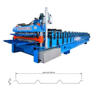 tr4 tr5 doble maquina para hacer laminas de techo