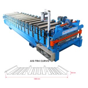 maquina para pintar con zinc acanaladora tr4