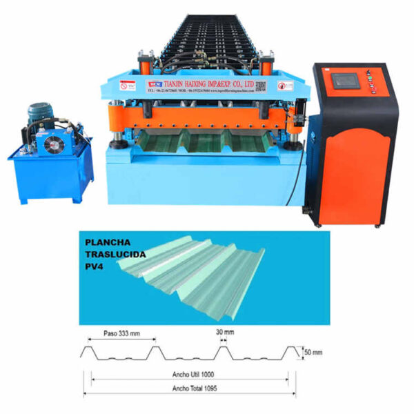 maquina plancha techo