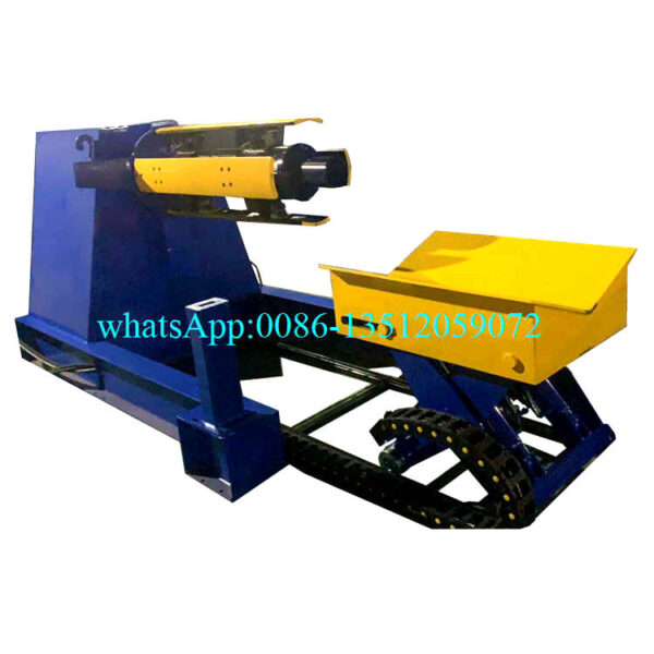 7 tons hydraulic decoiler