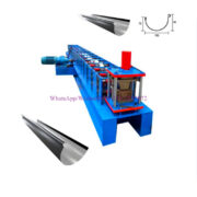 half round gutter machine