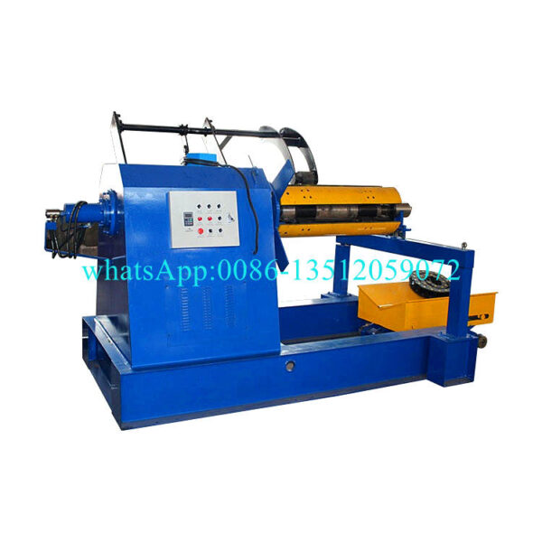 used of hydraulic automatic steel coil decoiler